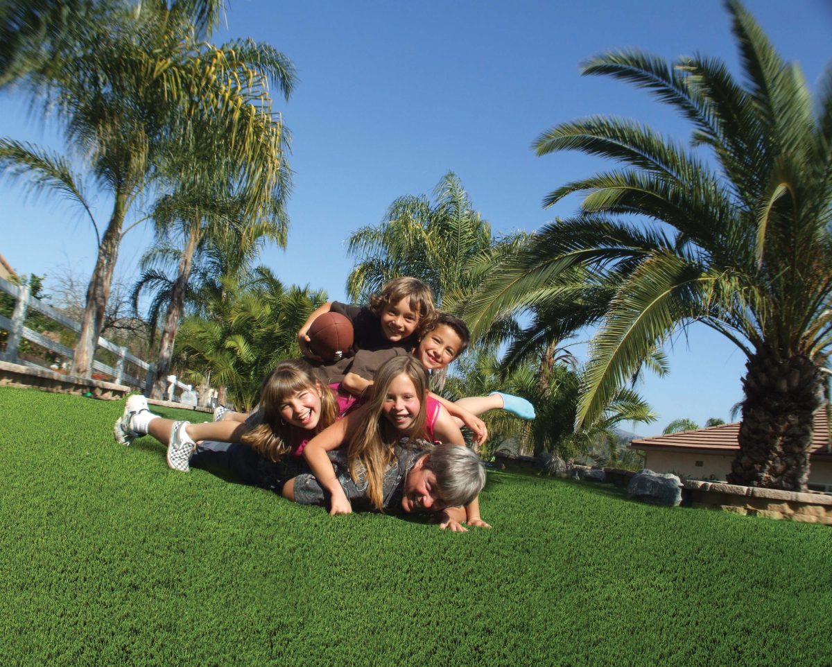 Safe Artificial Turf for kids