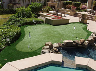 golf, residential putting green