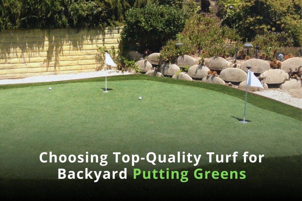 Choosing Top-Quality Turf for Backyard Putting Greens - fieldturf 4
