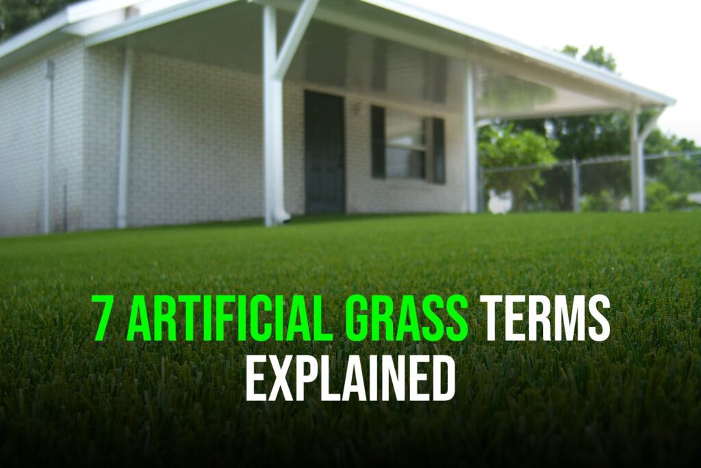 7 Artificial Grass Terms Explained - fieldturf 3