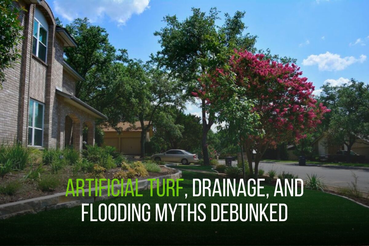 Artificial Turf, Drainage, and Flooding Myths Debunked - fieldturf landscape 5
